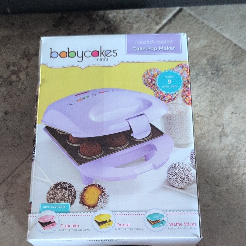 Mini Cake Pop Maker - Purple